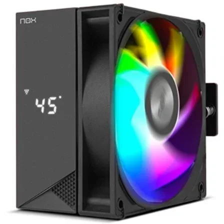 Nox Hummer H-500 Disipador CPU 120mm ARGB PWM 4 Heatpipes 6mm Intel AMD Nox Hummer H-500 Disipador CPU 120mm ARGB PWM 4 Heatpipes 6mm Intel AMD